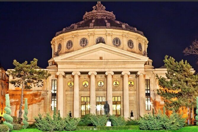 4h Bucharest Panoramic Tour by Car with stops - Piaka Unirii and a Christian Landmark: Contrasts in the City Fabric