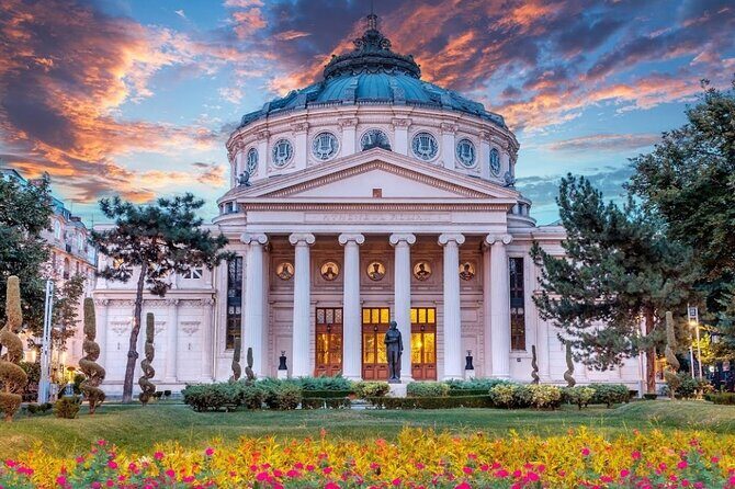 8h Bucharest full-day Tour, Parliament and Top Attraction, Privat - Romanian Athenaeum: culture in stone, great acoustics