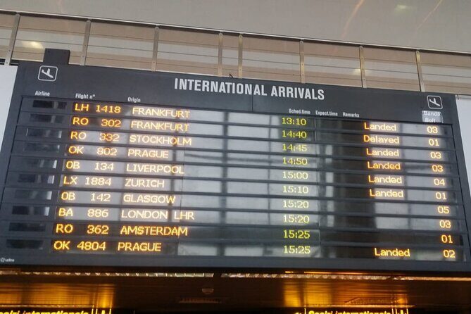 Bucharest Airport Private Transfer - From Henri Coandă to Your Door: Pickup That Actually Works