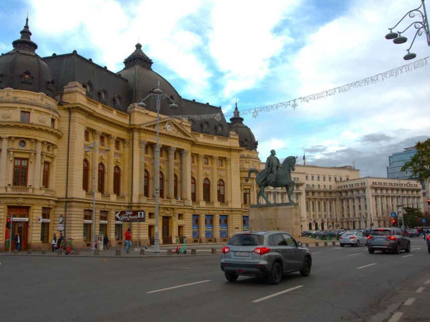 Bucharest by car - full day 'stop and visit' experience - Mosque pass-by and Patriarchal Cathedral: faith as an everyday street reality