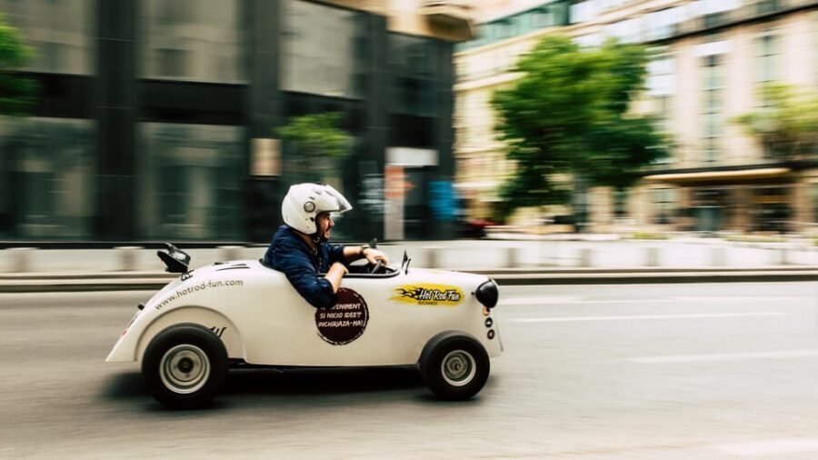 Bucharest: City Tour by a Mini Hot Rod - Safety Briefing and Practice: How They Turn Nervous Into Confident