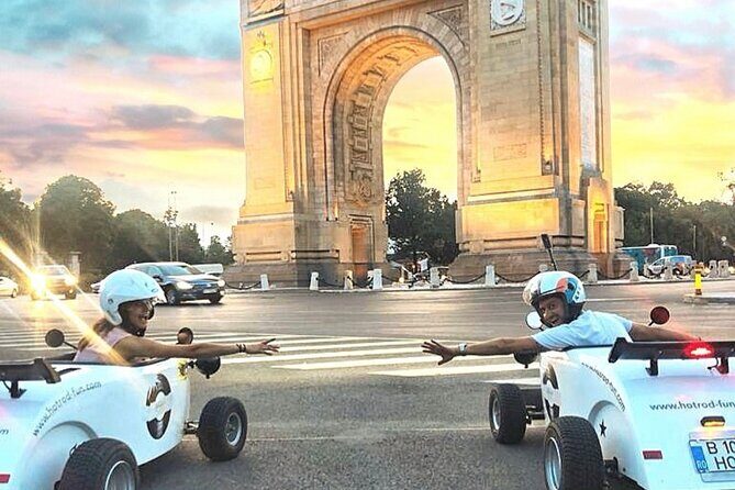Bucharest: CityTour in one of a kind mini hot rod - Quick Hits