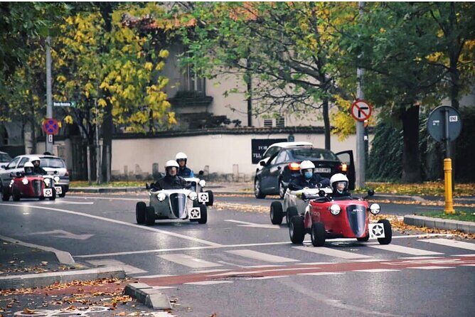 Bucharest: CityTour in one of a kind mini hot rod - Arriving at Hot Rod Fun Bucharest: The Calea Floreasca Meeting Point