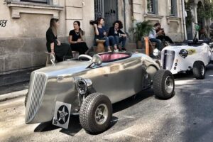 Bucharest: CityTour in one of a kind mini hot rod - Helmets, License, and the Short Pre-Drive Prep