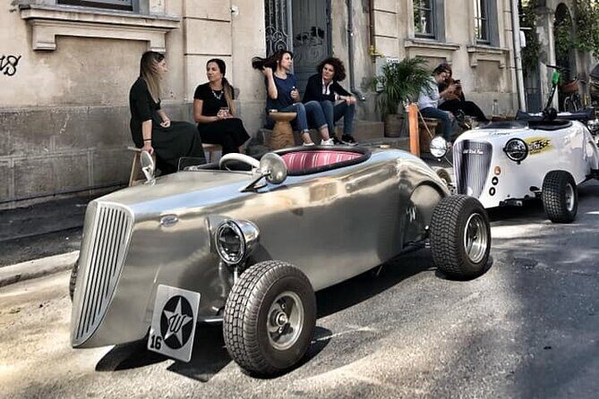 Bucharest: CityTour in one of a kind mini hot rod - Helmets, License, and the Short Pre-Drive Prep