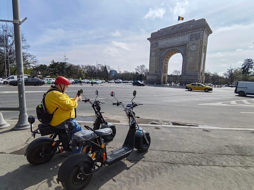 Bucharest electric city tour by Smart Balance #green - Pick Your Ride: SB50 Scooter and Other Electric Options