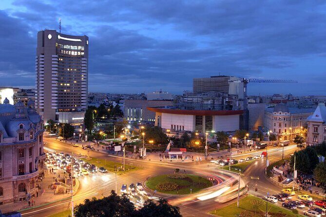 Bucharest Evening Tour and Traditional Dinner - 3 hours - Calea Victoriei and Revolution Square: the city’s headline boulevard
