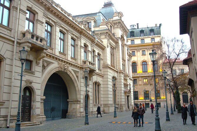 Bucharest in a nutshell - Half Day Private Walking Tour - The former royal palace and the Athenaeum: arts that close the loop