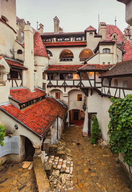 Bucharest: Peles & Dracula's Castle and Brasov Full-Day Trip - Bran Castle (Dracula’s Castle): myths, Vlad the Impaler, and narrow corridors