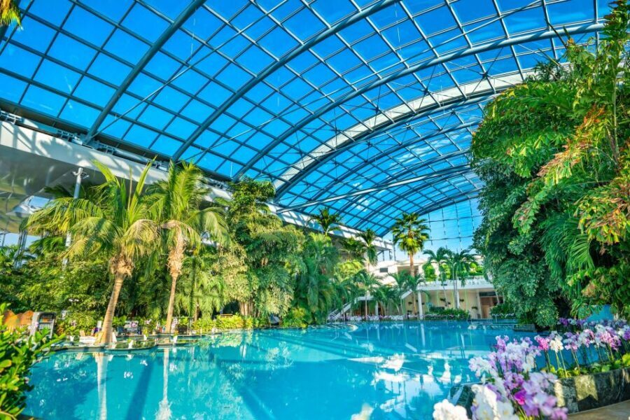 Bucharest: Therme Bucharest Entry Ticket and Transfer - Skip-the-line entry plus a locker: start relaxing faster