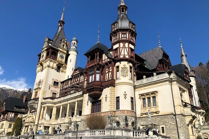Bucharest to Dracula Castle, Peles Castle and Brasov Guided Tour - Brasov Historical Center walk: Black Church, city hall, watch towers, and the narrowest street
