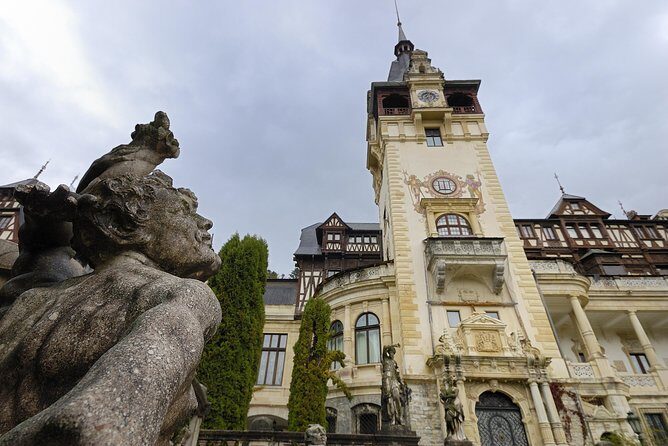 Bucharest to Dracula Castle, Peles Castle and Brasov Guided Tour - Bran Castle and the Dracula legend: stairs, queues, and outside vs inside expectations