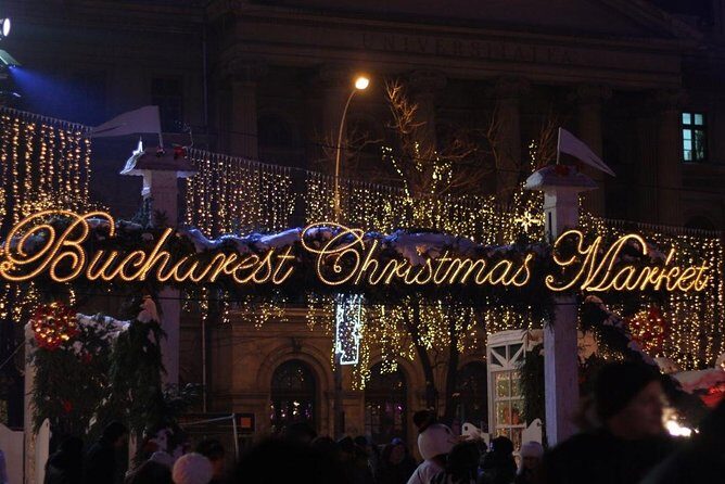Bucharest: Tour of Christmas traditions & decorations - Meet at the Romanian Athenaeum (and why the timing matters)
