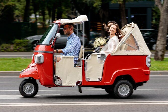 Bucharest Tuk Tuk city tour - Romanian Athenaeum and Revolution Square: Art Meets Upheaval