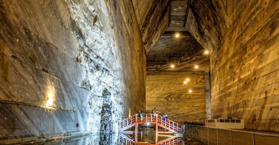 Day Trip to Slanic Salt Mine - Slanic Salt Mine: what the 400-meter descent feels like