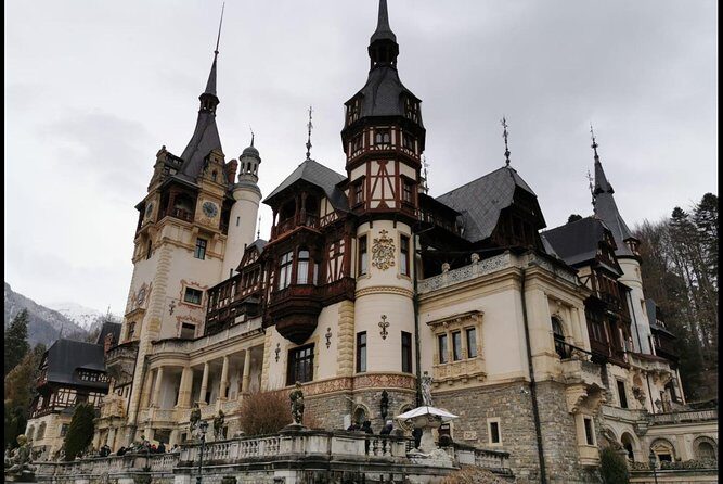 Dracula's Castle, Follow the legend in Transylvania, private tour from Bucharest - Peles Castle in Sinaia: royal architecture with a clear payoff
