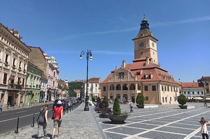 Dracula's Castle -Private Tour- with Brașov City and Peleș Castle - Brasov Historical Center: one hour to get your bearings