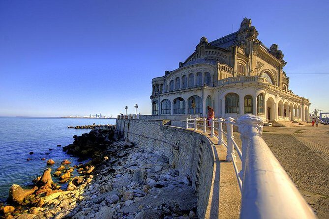 Full-Day Tour to the Black Sea, Constanta and Balchik from Bucharest - Stop 2: Cazinoul Constanta and the pier-side vibe