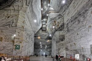 Muddy Volcanoes & Salt Mine - Private Tour - Unirea Salt Mine (Slănic Prahova Saline): a massive underground world at 12°C