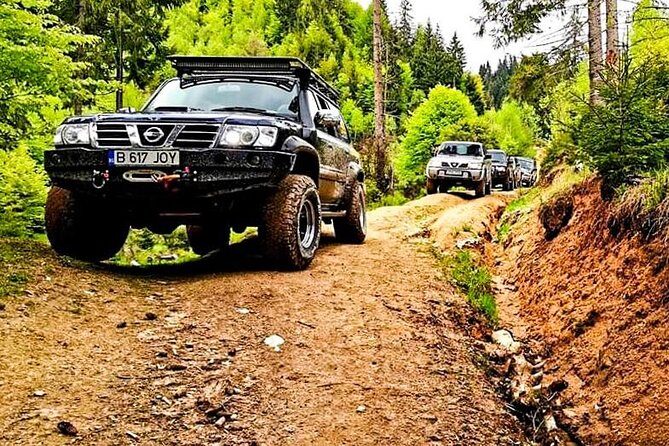 Off Road Adventures in Wild Carpathians - 5 Days - Day 1 in the Bucegi Mountains: Bolboci Lake and Podu cu Florile Views