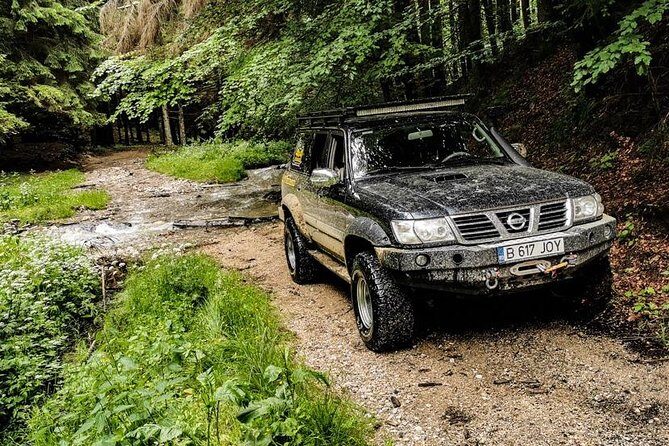 Off Road Adventures in Wild Carpathians - 5 Days - Day 4 Vama Buzaului Waterfall Stop and Tabla Buții Sheepfold Cheese