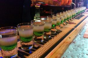 Private Bar Crawl in Bucharest - Old Town Area - Calea Victoriei at peak time: two or three local clubs with late-night momentum