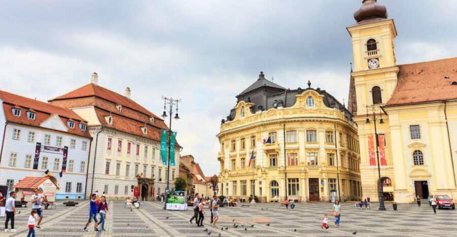 Private Day Trip to Sibiu from Bucharest - Sibiu’s Old Town on a guided walk: squares, churches, and street-level charm