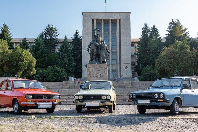 Private: RedPatrol Bucharest Contrasts Tour in a Vintage Car - Ferentari’s fallen industrial corners and Piața Rahova’s peasant market stop