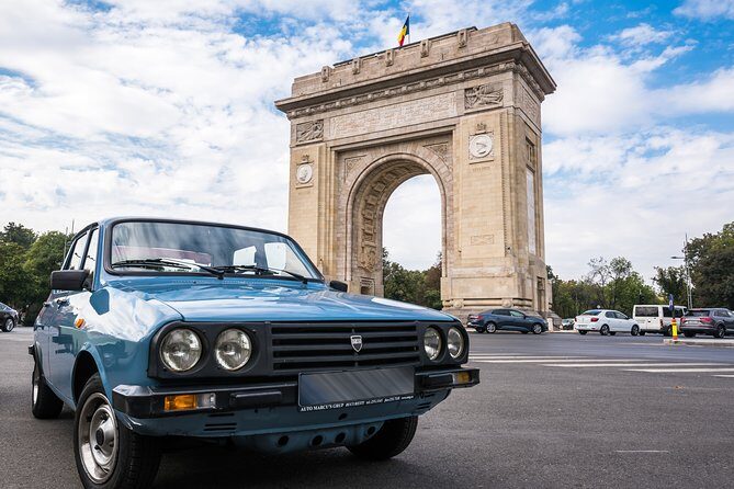 Private -RedPatrol Tour of Bucharest with a Romanian Vintage Car - Stop-by-stop: Revolution Square to Casa Radio