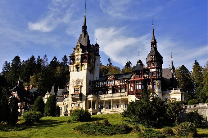 Private Tour to Dracula's Castle, Peles Castle from Bucharest - Stop 1: Peles Castle with royal interiors and mountain-foot gardens