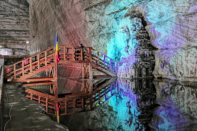 Private Tour to Salt Mine, Lunch at Winery and Dracula Grave - Unirea Salt Mine at Slănic Prahova: 208 meters down and 12°C all year