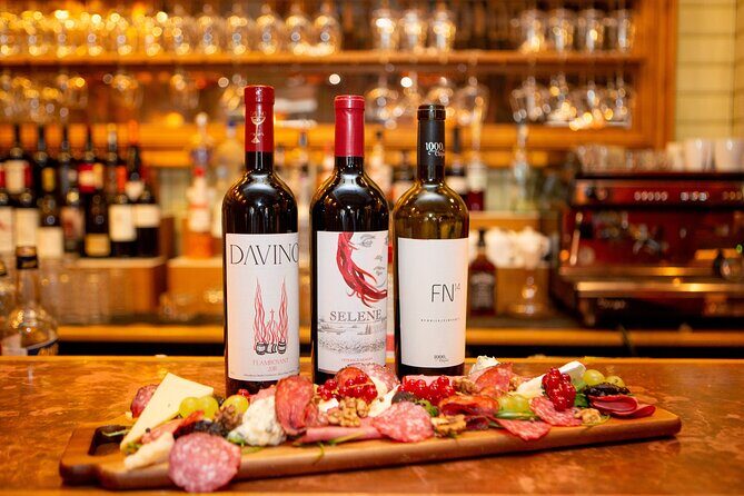 Private Wine and Food Tasting in Bucharest - The wine lineup: whites, rosé, and two Romanian reds