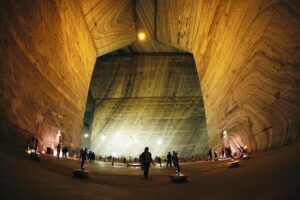 Salt Mine , Lunch at Winery & Dracula Grave - Private Tour - Unirea Salt Mine: why 12°C feels like a different planet