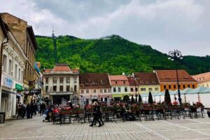 Sinaia and Brasov in one day - Telegondola Cota 1000: Views Up at 2100 Meters