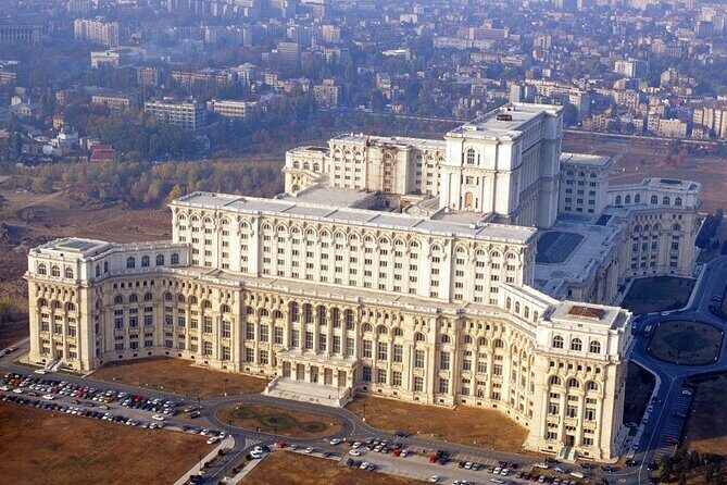 Skip the Line Ticket of the Palace of Parliament in Bucharest - Where you meet: A3S2 on weekdays, A1 at the Romanian Senate on weekends