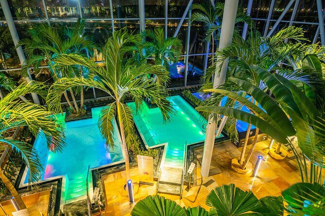 Therme Bucuresti: Entry Ticket and Transfer - Galaxy and The Palm: indoor pools, saunas, and the vibe