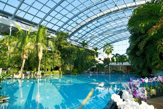 Therme-entrance ticket and transfer pick-up/drop-off Bucharest - Stop 1: Therme Bucuresti entry and the first 20 minutes game plan