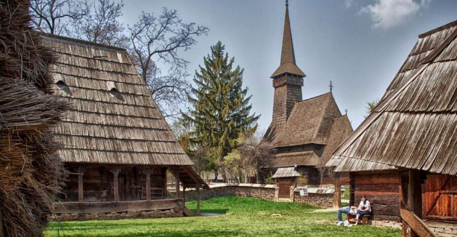 Traditions in Bucharest: Village Museum and Wine Tasting - National Village Museum: an 18th–19th century village inside King Michael Park