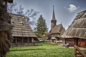 Traditions in Bucharest: Village Museum and Wine Tasting - Wooden churches, painted eggs, and ie blouses: how the guide turns folklore into something visual