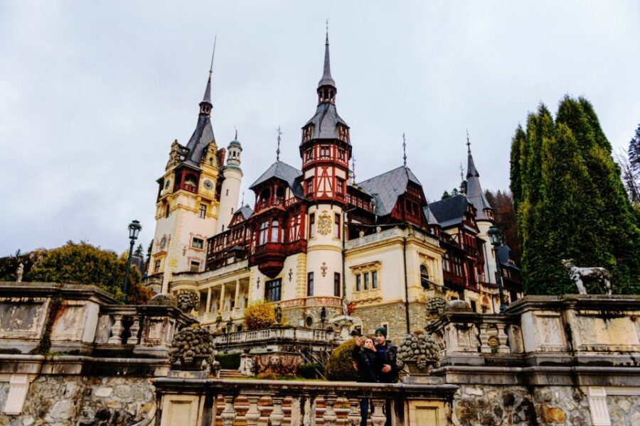 Transylvania Tour: Dracula's Castle, Peles Palace & Brasov - Peleș Castle: royal New-Renaissance style, plus Mon/Tue garden visits