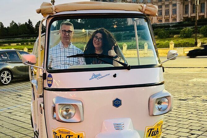 Tuk Tuk Bucharest Private Tour - Unique Experience. - Water Symphony fountains and the city’s main communist-era artery