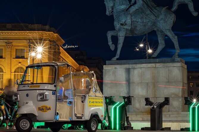 Tuk Tuk Bucharest Private Tour - Unique Experience. - Ateneul Roman: the classical-music icon moment
