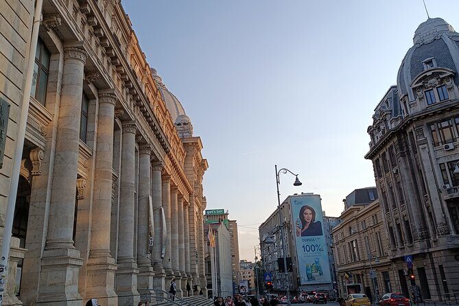 Walking Tour- Delightful Bucharest (Highlights, Stories, Sights) - Ateneul Roman: the finish at the Romanian Athenaeum