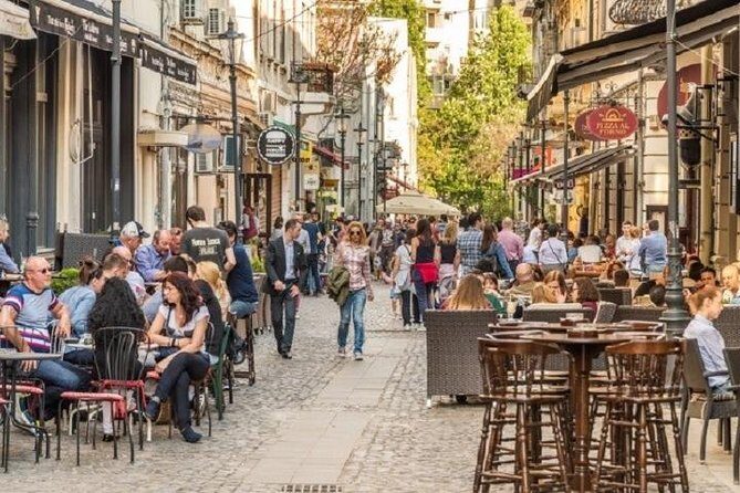 Wine tasting in Bucharest Old town - bonus cheese platter - Manuc’s Inn and the Old Princely Court: Bucharest’s past with street-level context
